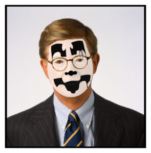 Image of George Will wearing Mask