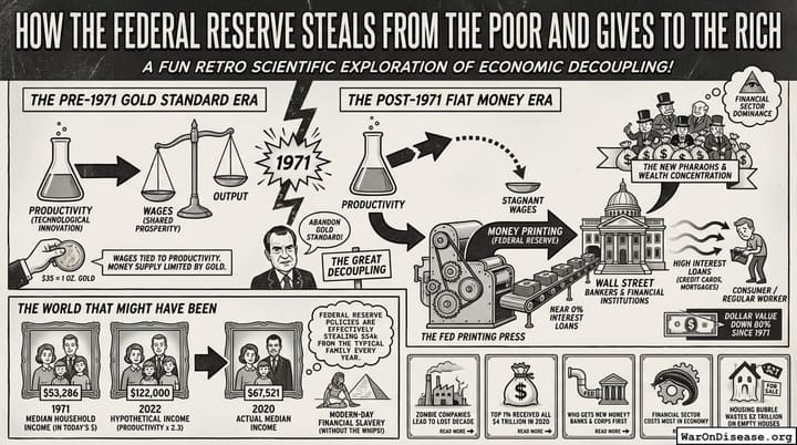 How The Federal Reserve Steals from the Poor and Gives to the Rich