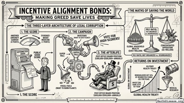 Incentive Alignment Bonds: Making Greed Save Lives