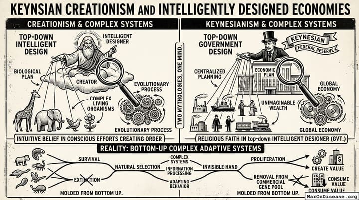 Keynsian Creationism and Intelligently Design Economies