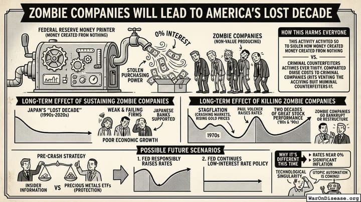Zombie Companies Will Lead to America's Lost Decade