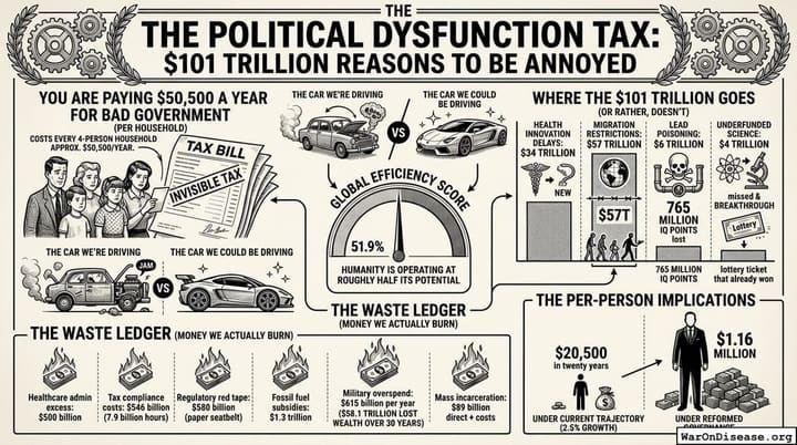 The Political Dysfunction Tax: $101 Trillion Reasons to Be Annoyed