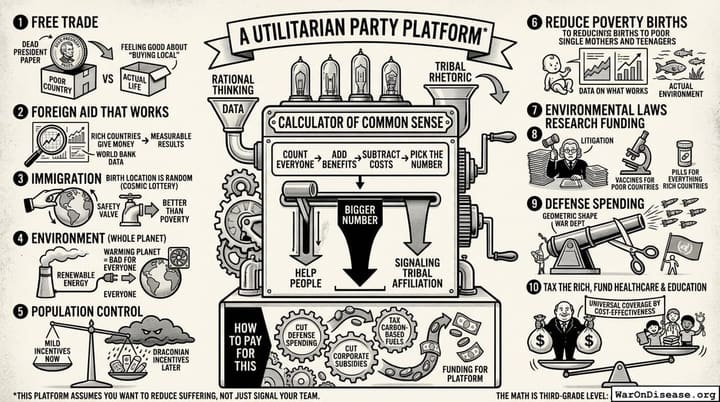 A Utilitarian Party Platform