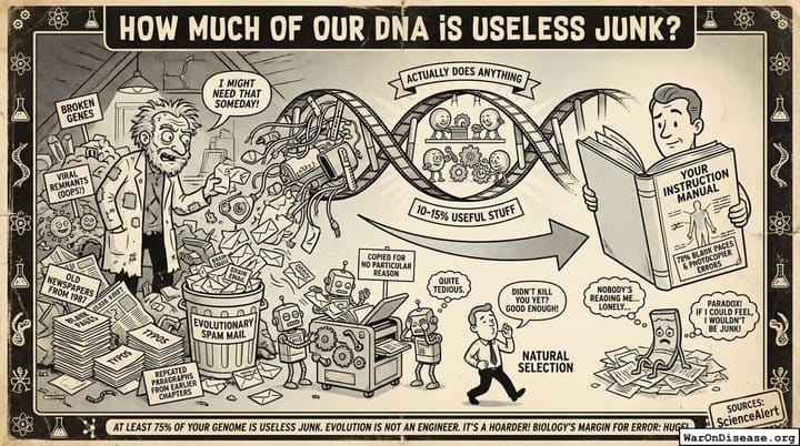 How much of our DNA is useless junk?
