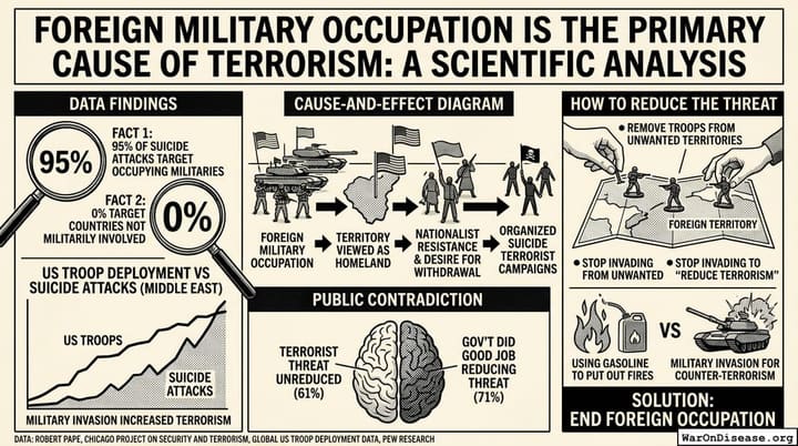 Foreign Military Occupation is the Primary Cause of Terrorism