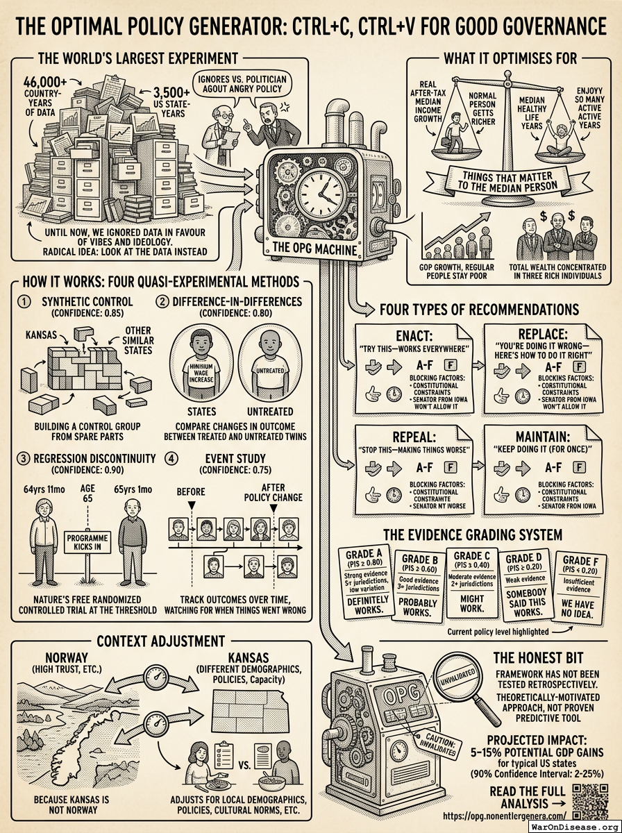 Infographic for The Optimal Policy Generator: Ctrl+C, Ctrl+V for Good Governance