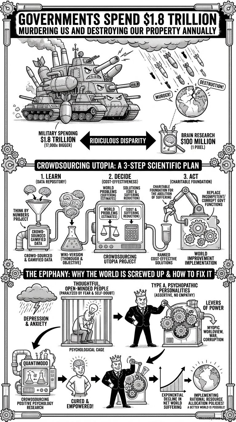 Infographic for Governments Spend $1.8 Trillion Murdering Us and Destroying Our Property Annually