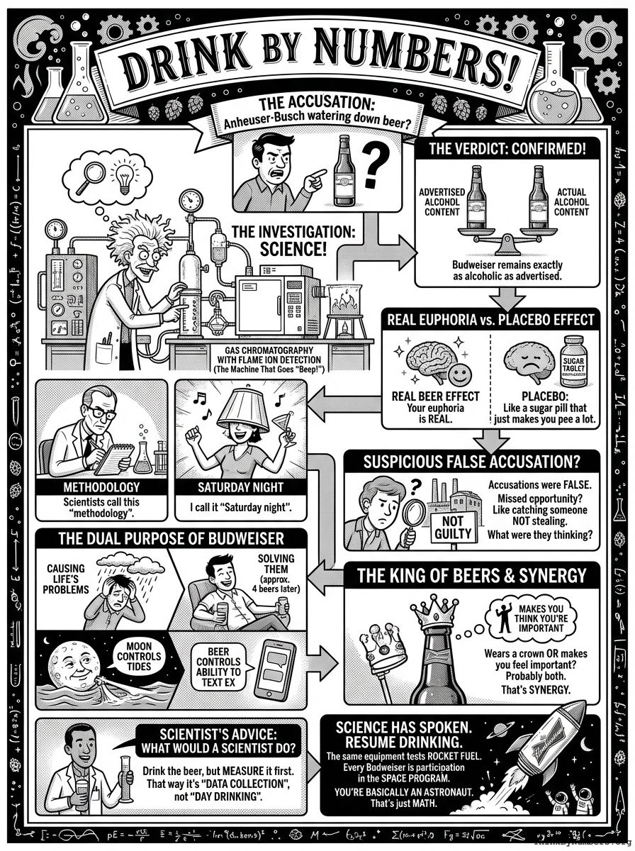 Infographic for Drink by Numbers!