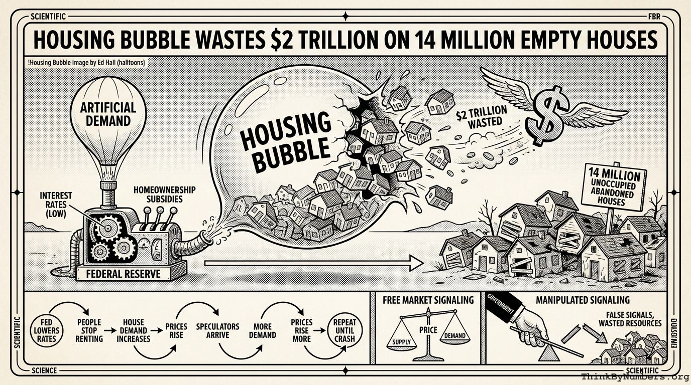 Housing Bubble Wastes $2 Trillion on 14 Million Empty Houses