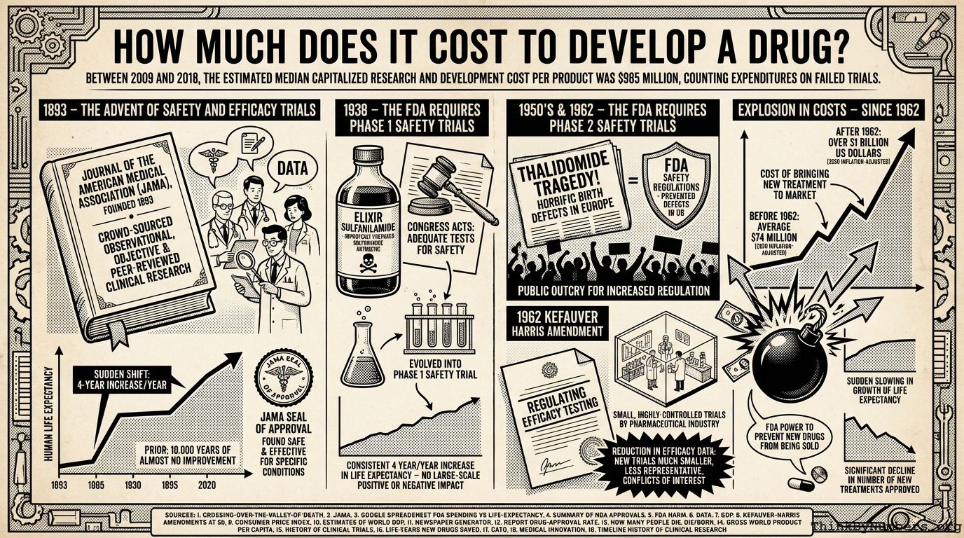 How much does it cost to develop a drug?