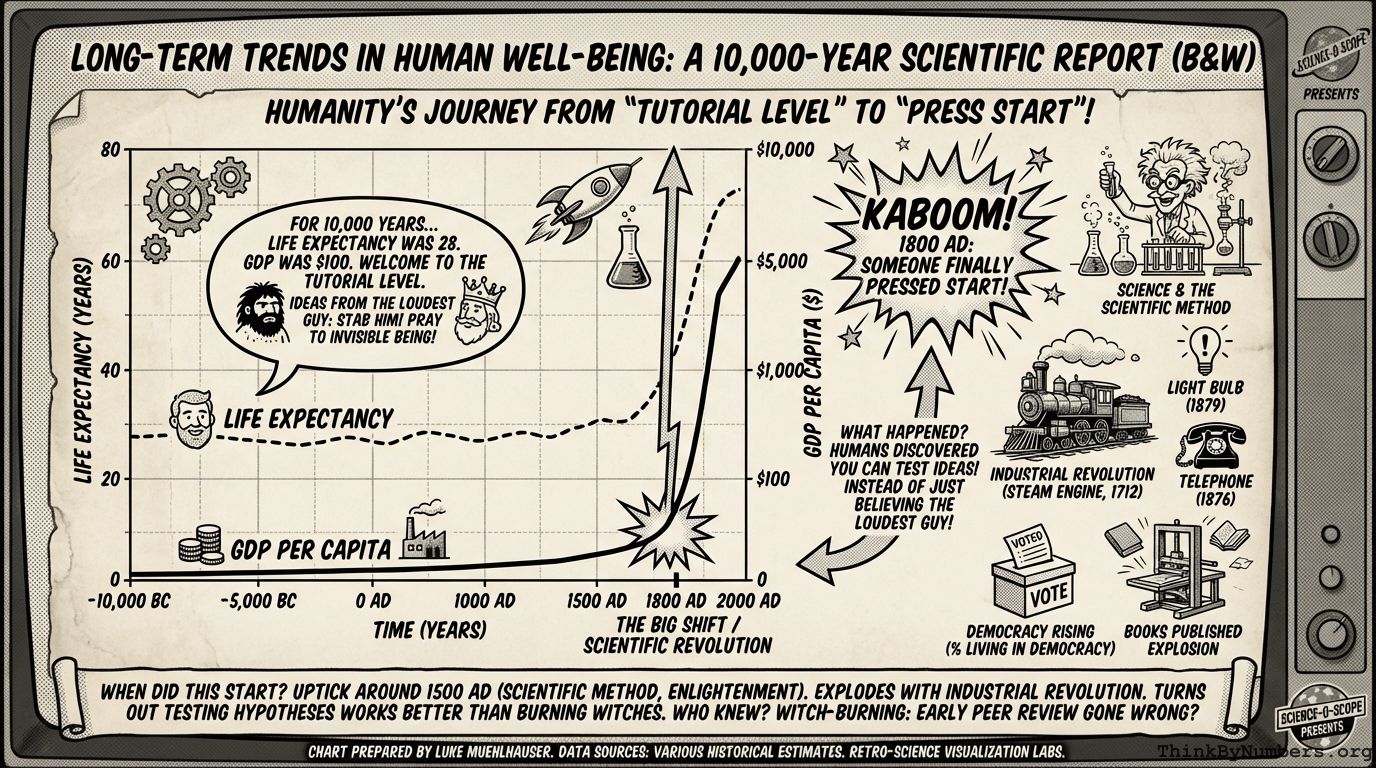 Long-Term Trends in Human Well-Being