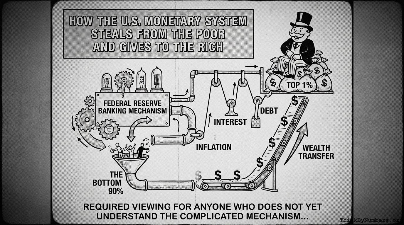How the US Monetary System Steals from the Poor and Gives to the Rich