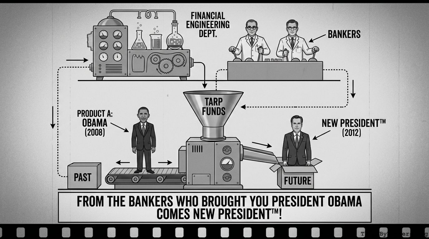 From the Bankers Who Brought You President Obama Comes NEW PRESIDENT™!