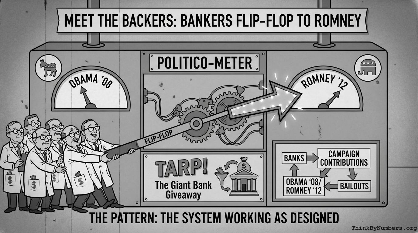Meet the Backers: Bankers Flip-Flop to Romney