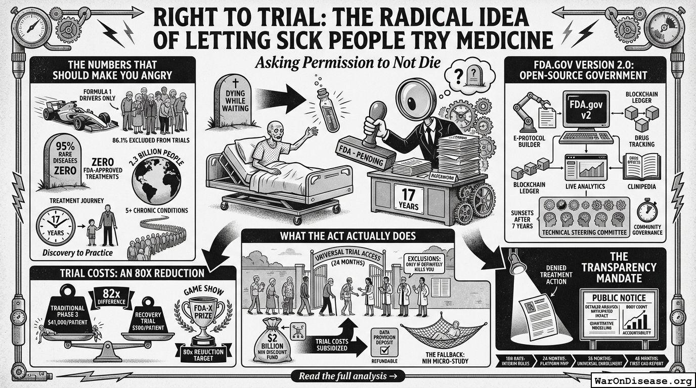 Right to Trial: The Radical Idea of Letting Sick People Try Medicine