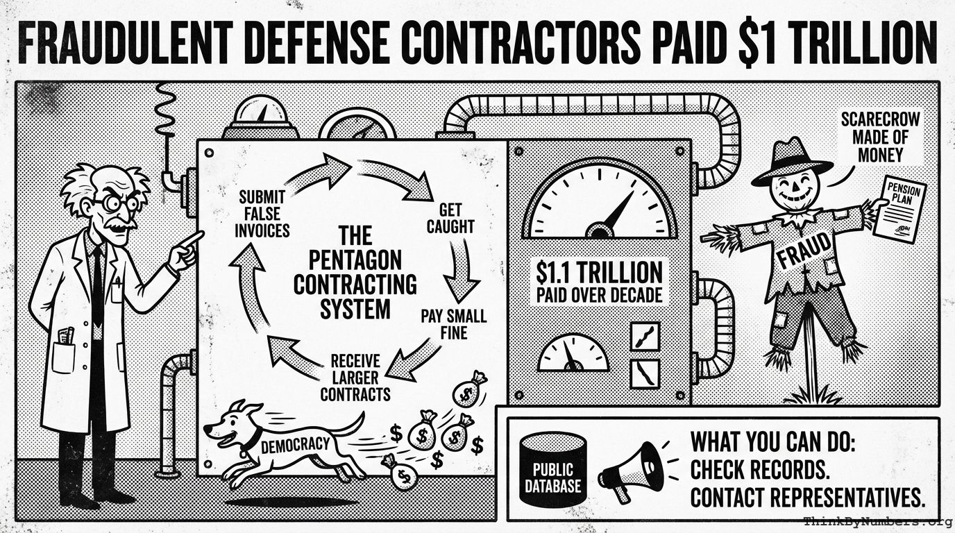 Fraudulent Defense Contractors Paid $1 Trillion
