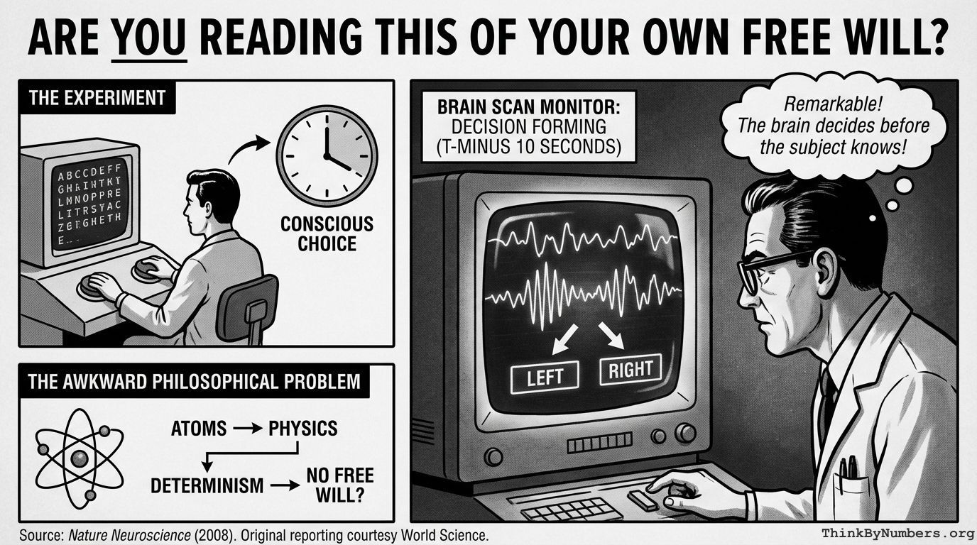 Are You Reading this of Your Own Free Will?
