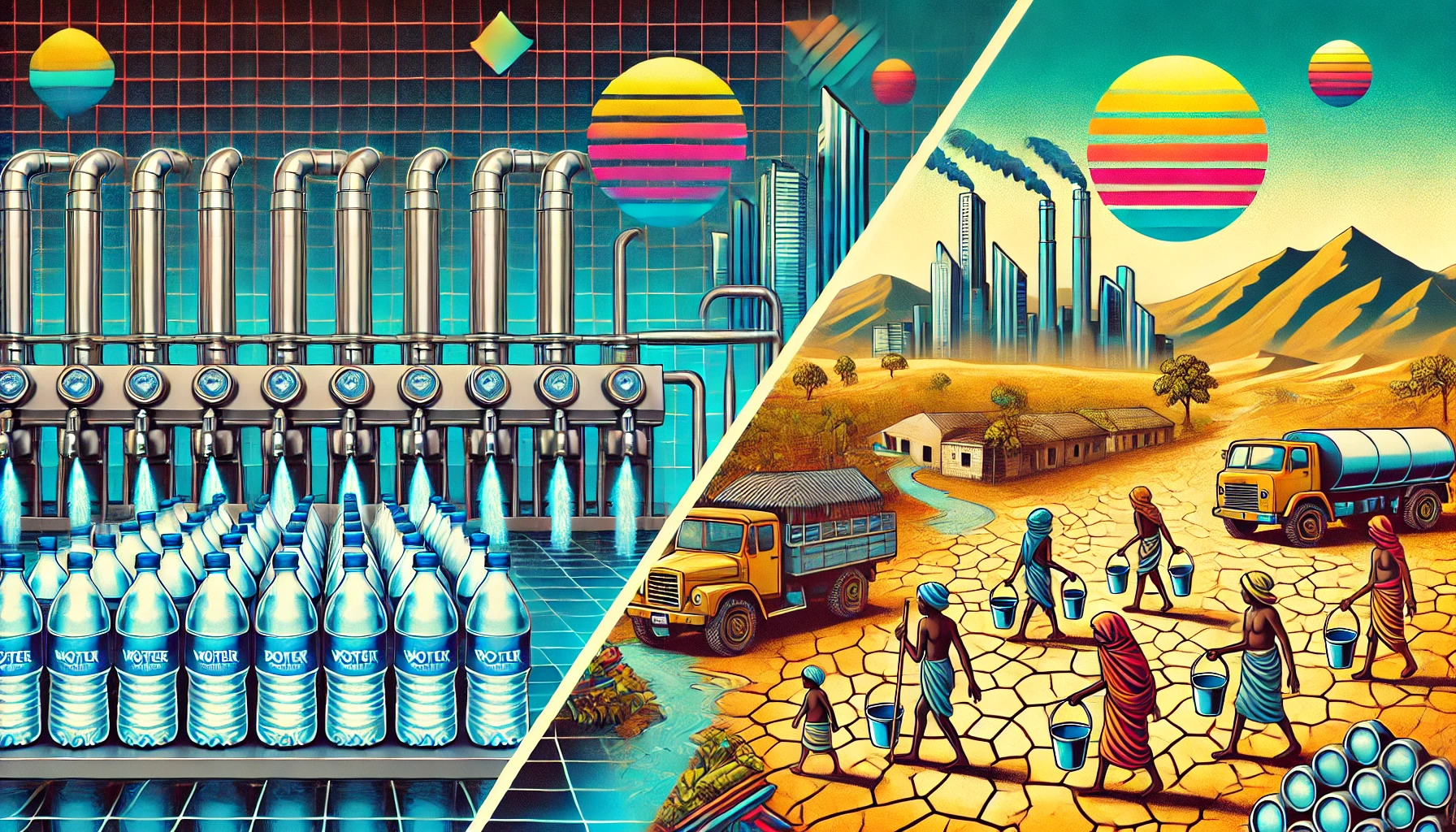 Bottled Water Costs 40x More: Why Don't Poor Areas Have Water Plants?